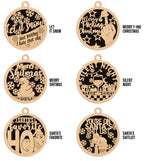 Naughty But Nice Ornaments