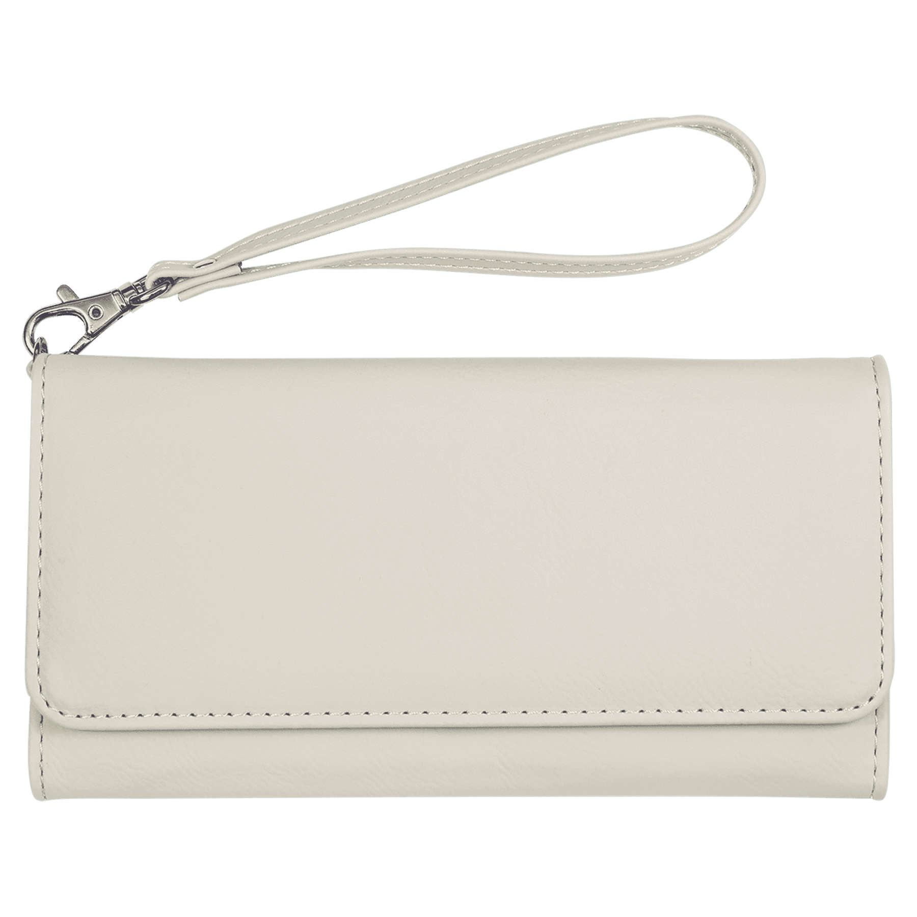 Leatherette Wallet with Strap