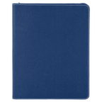 Blue Zippered Portfolio
