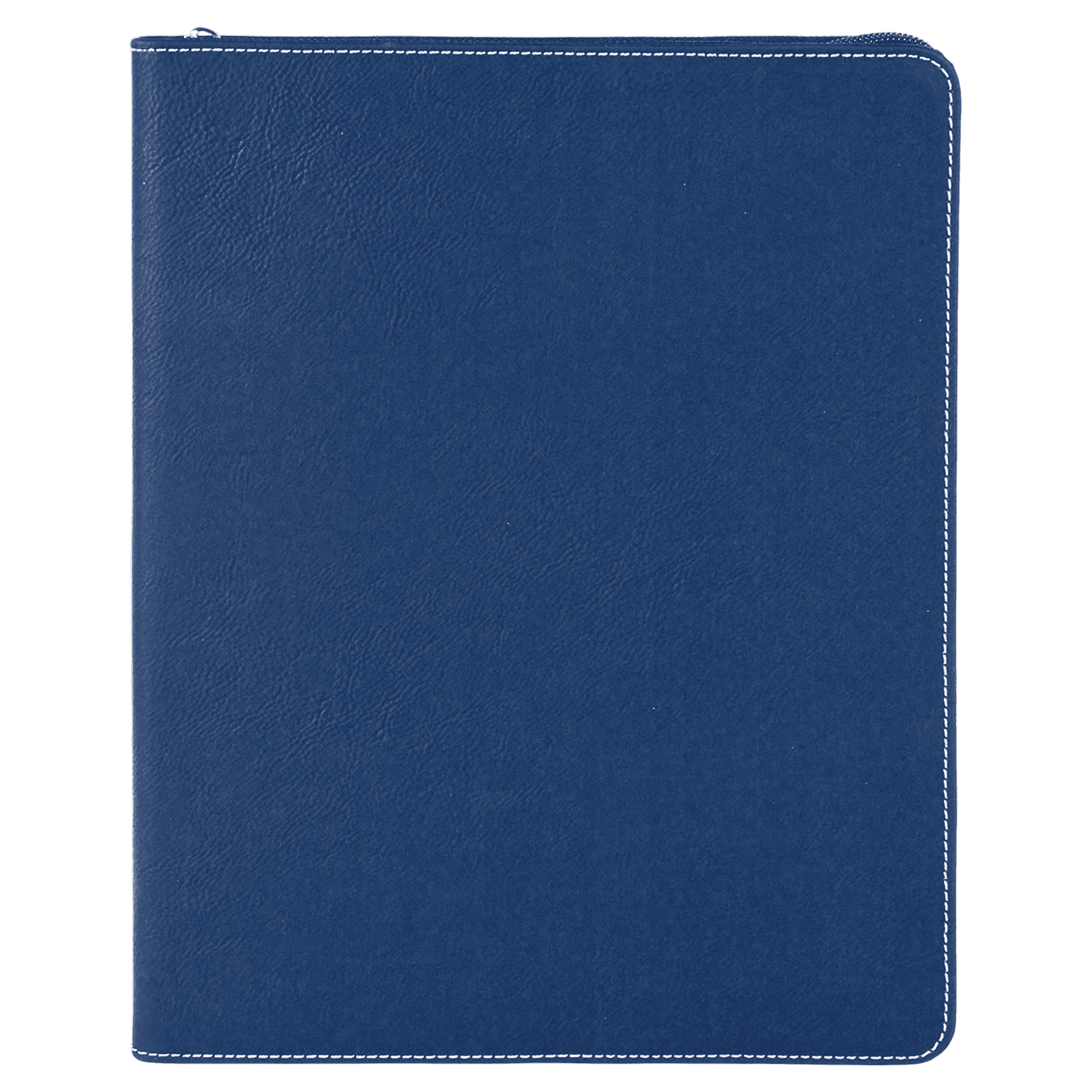 Blue Zippered Portfolio