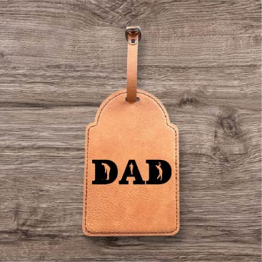 Brown Leather Golf Tee Holder