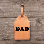 Brown Leather Golf Tee Holder