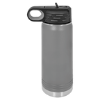 Custom Designed - 20 oz Water Bottle- various colors