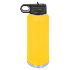 Custom Designed - 20 oz Yellow Water Bottle