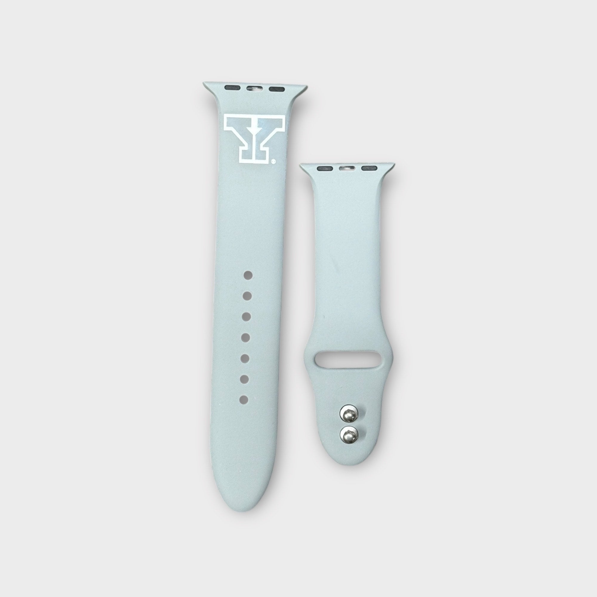 Gray/White Watch Bands