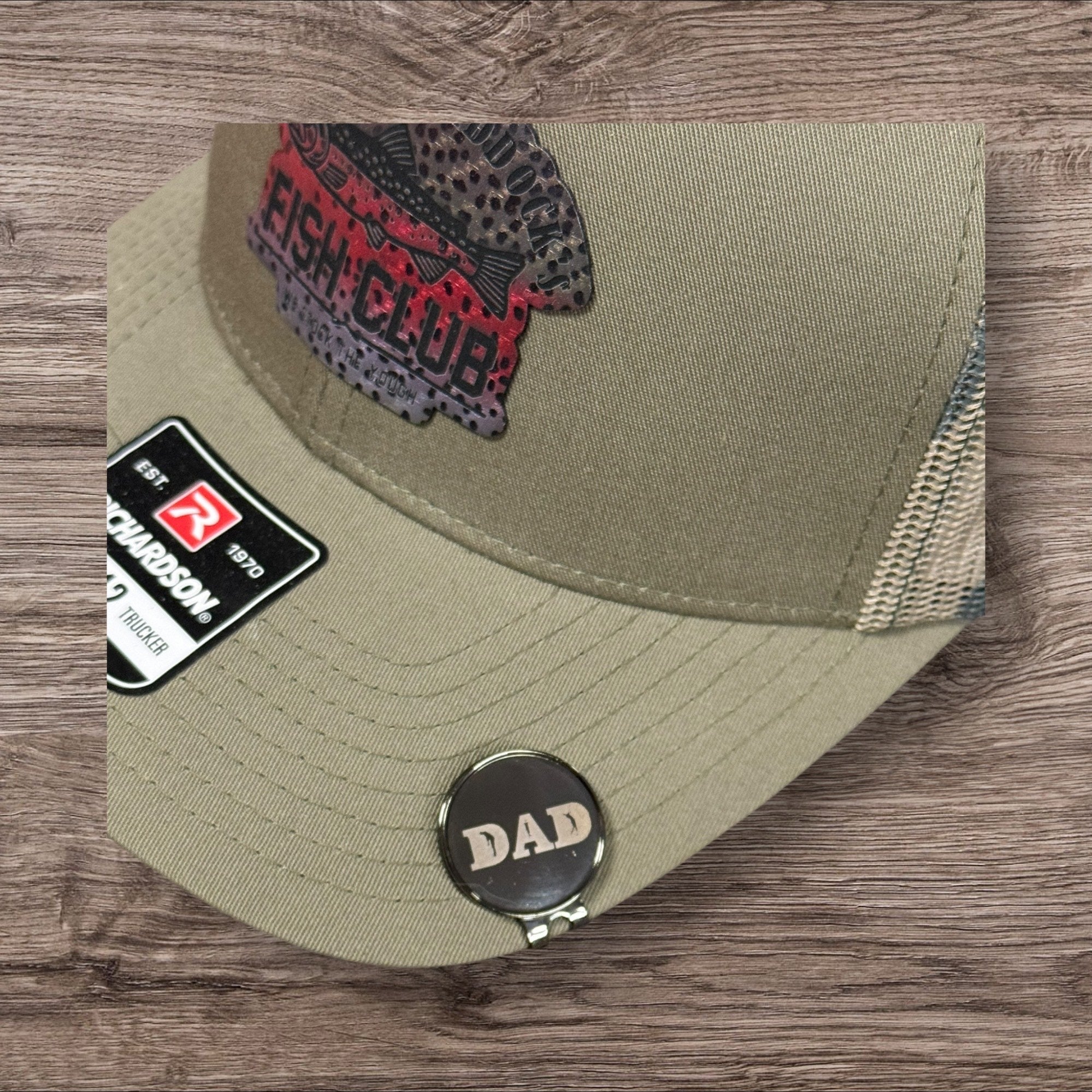 Magnetic Hat Clip with Ball Marker