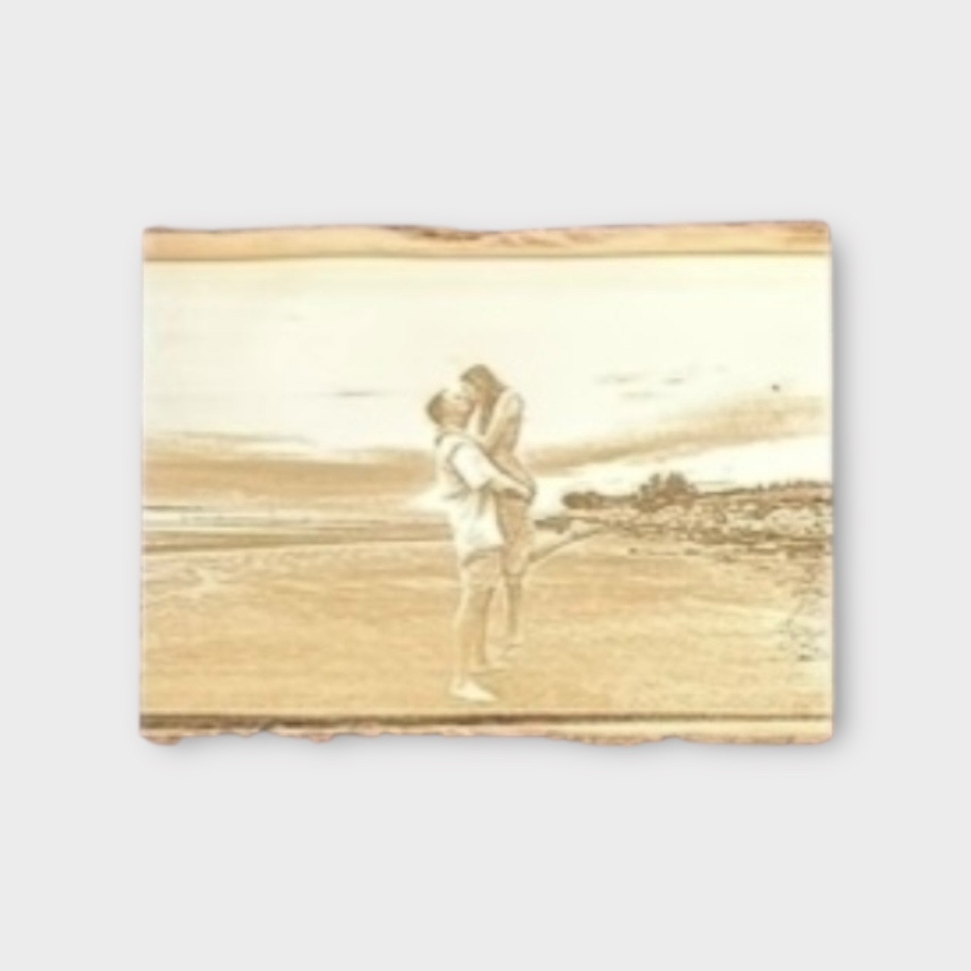 Live Edge Wooden Photo Plank
