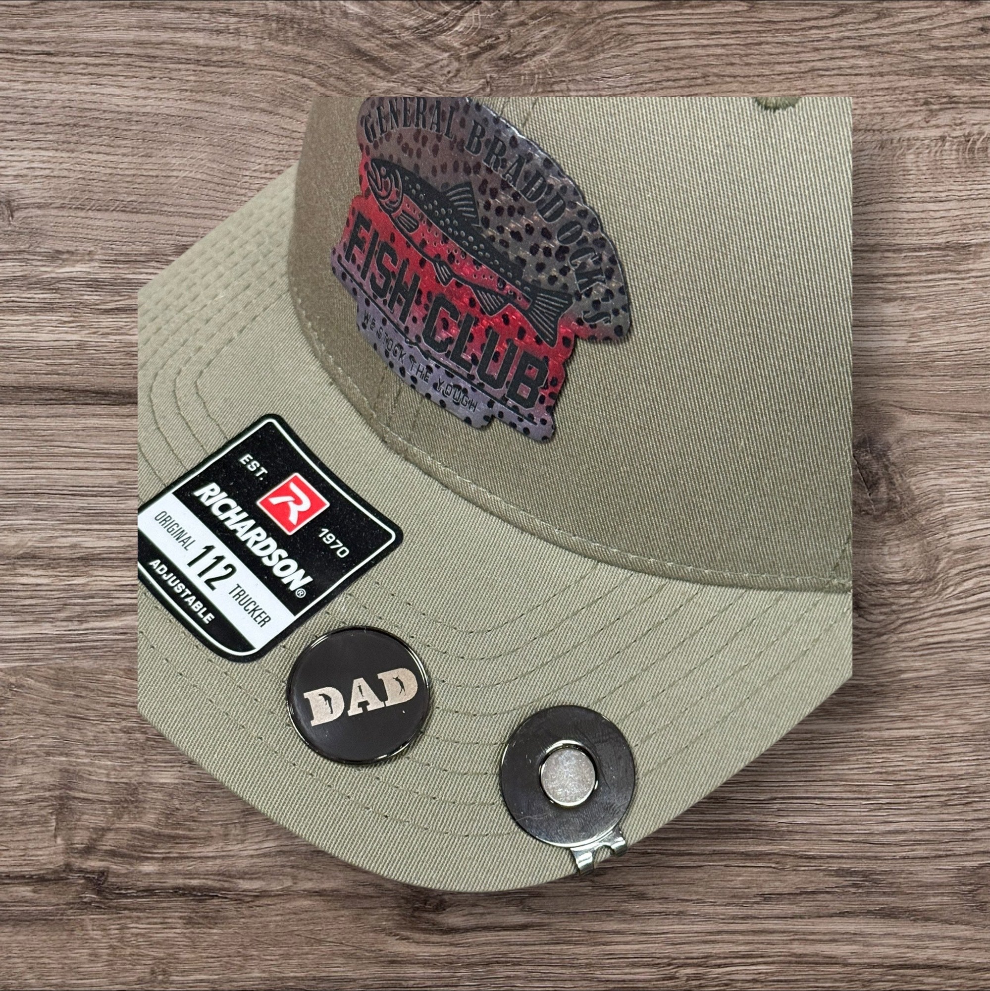 Magnetic Hat Clip with Ball Marker