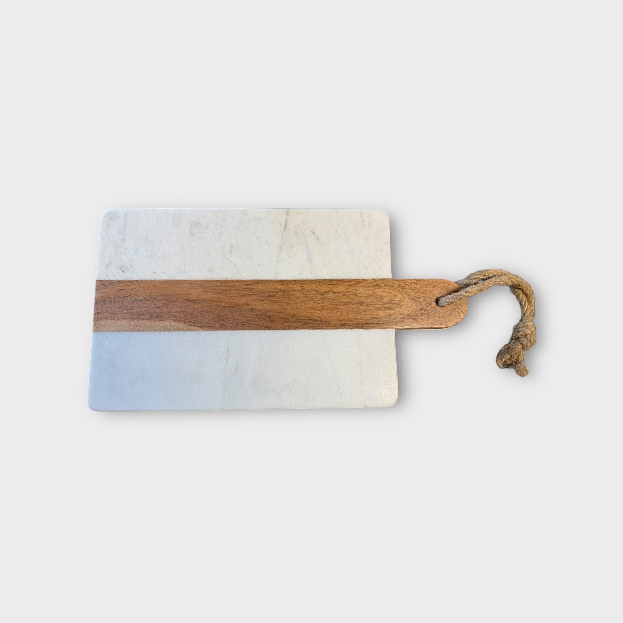 Marble and Wood Cutting Board