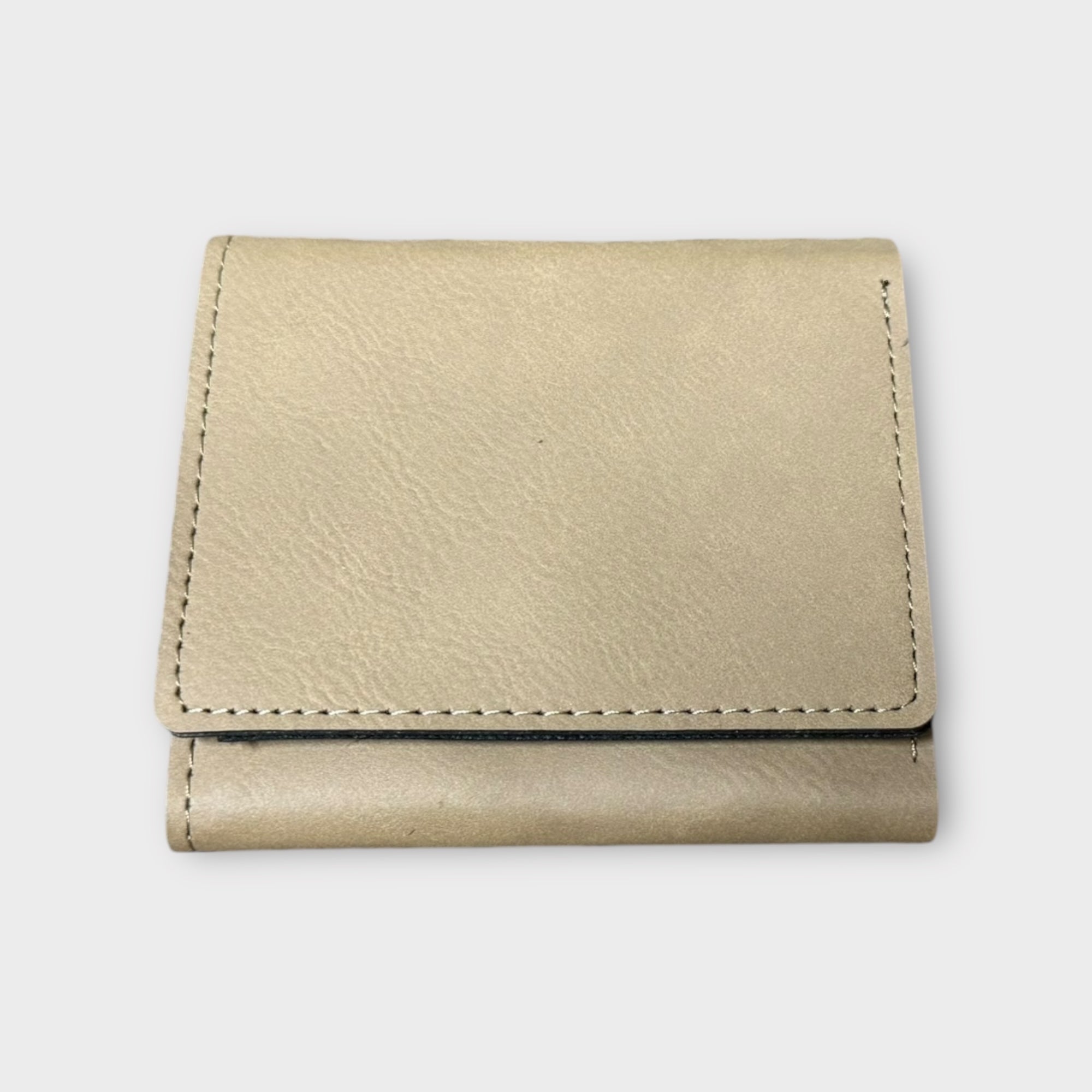Trifold Wallet with Snap Closure