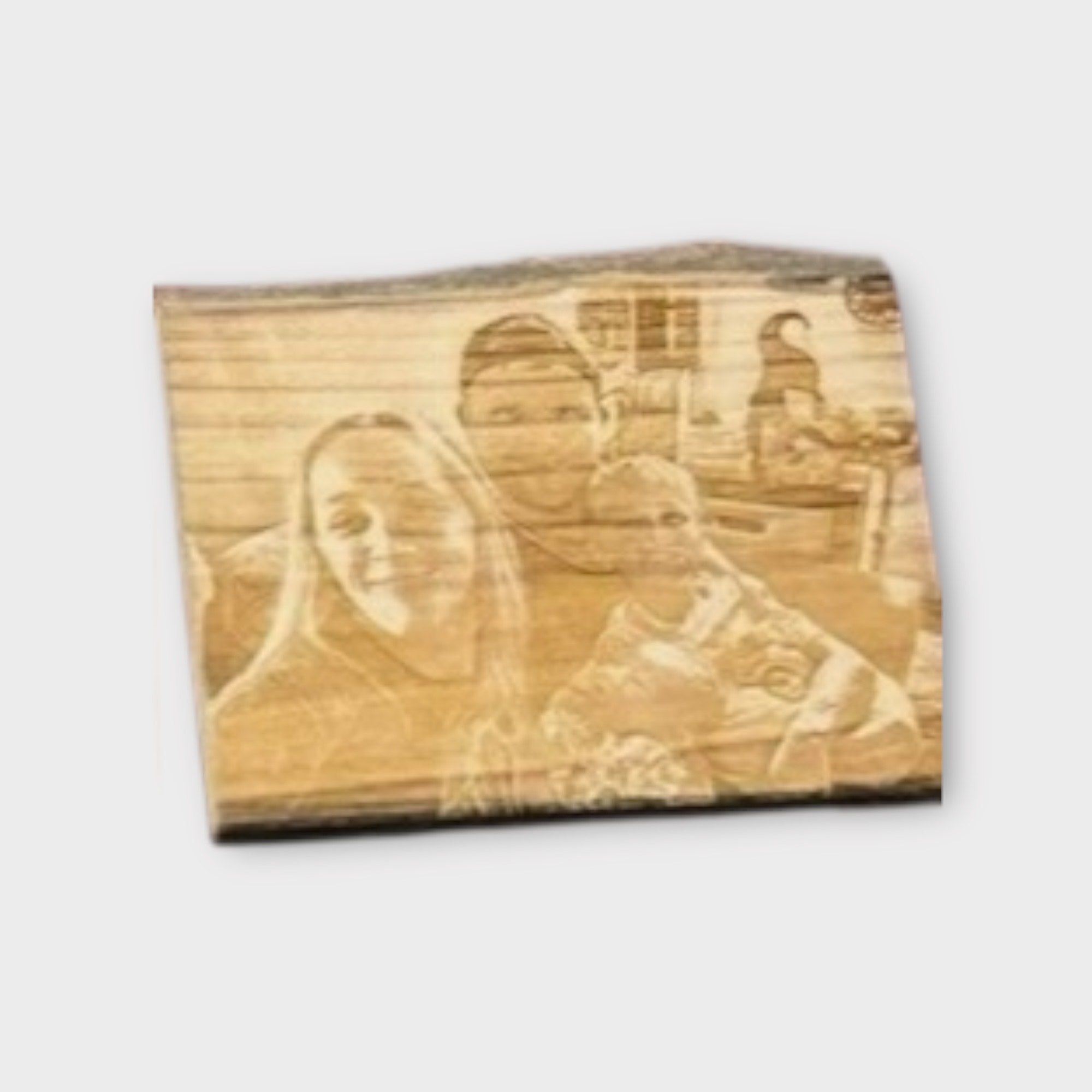 Live Edge Wooden Photo Plank