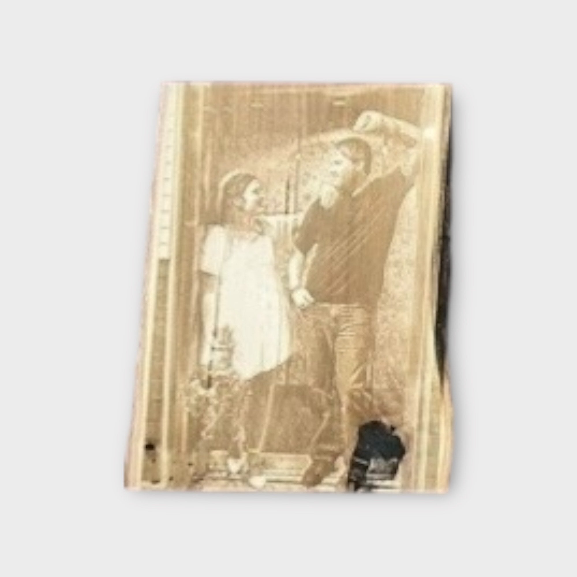 Live Edge Wooden Photo Plank