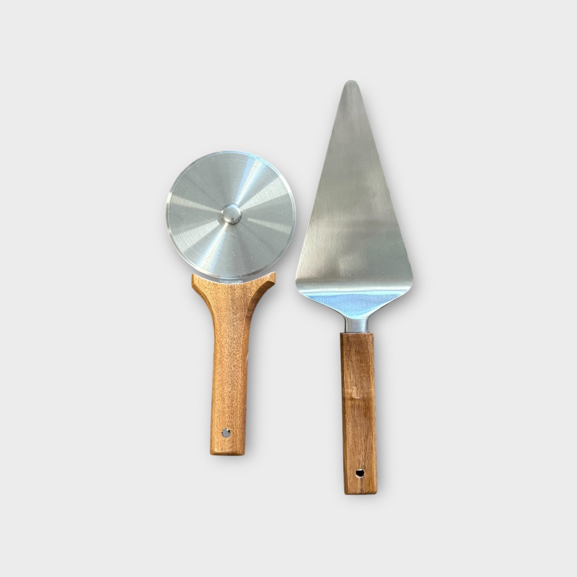 Pizza Cutter & Server Set