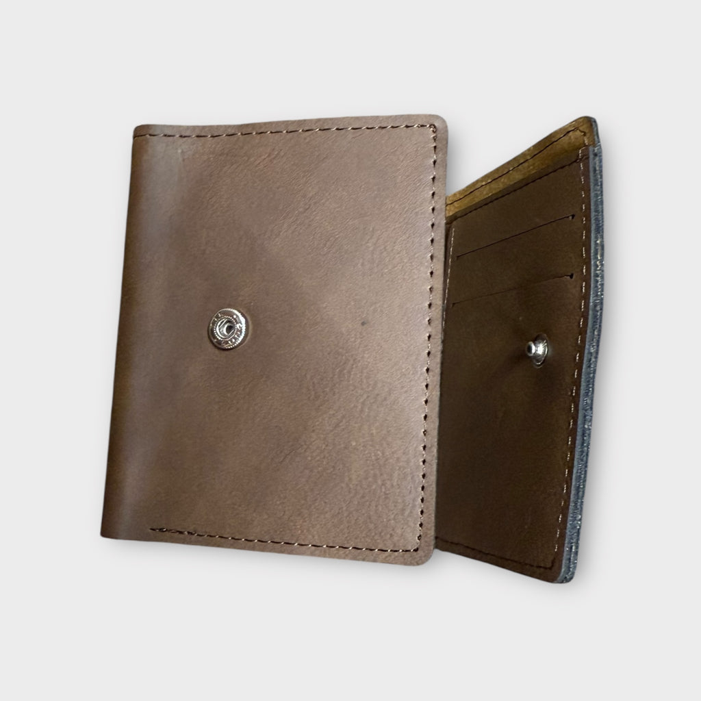 Trifold Wallet with Snap Closure