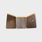Trifold Wallet with Snap Closure