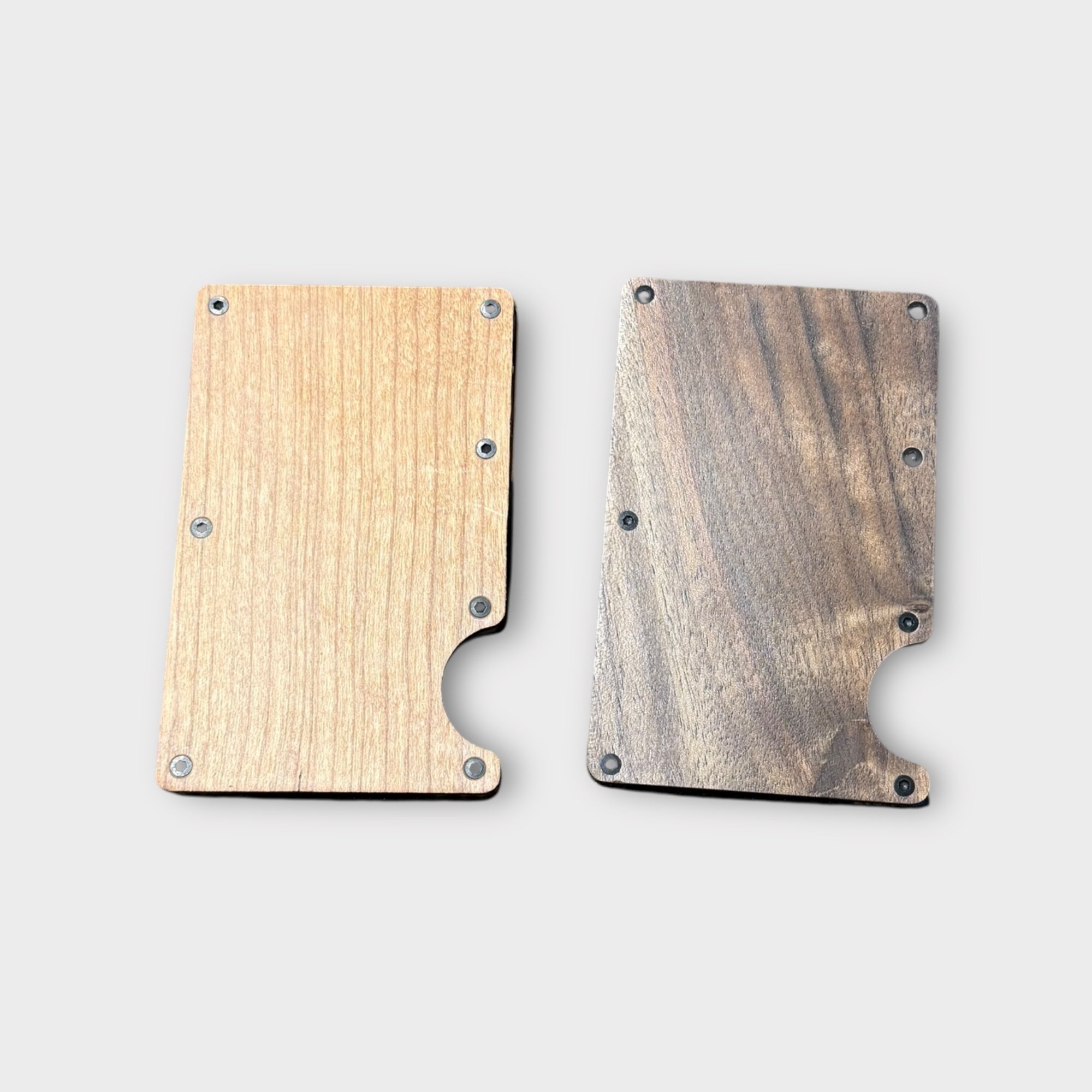 Wooden Minimalist Wallet