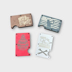 Metal Minimalist Wallet with RFID Protection – Sleek, Secure, and Personalized