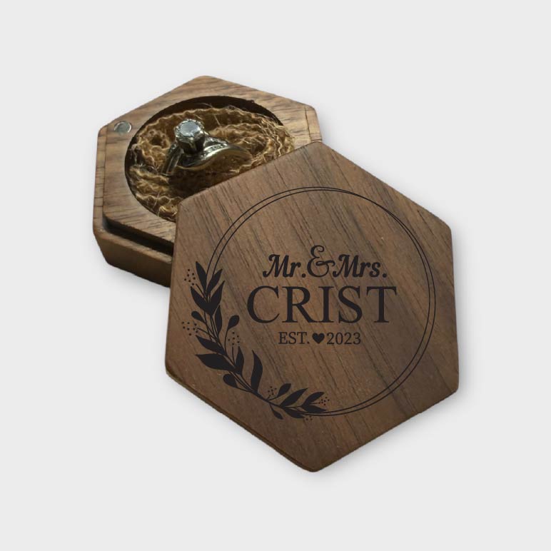 Wooden Ring Box