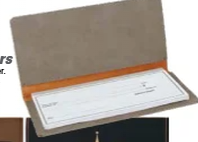 Leatherette Checkbook Cover