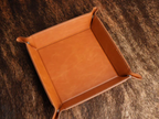 Leather Snap Tray- Custom Designed