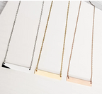 Horizontal Bar Necklace