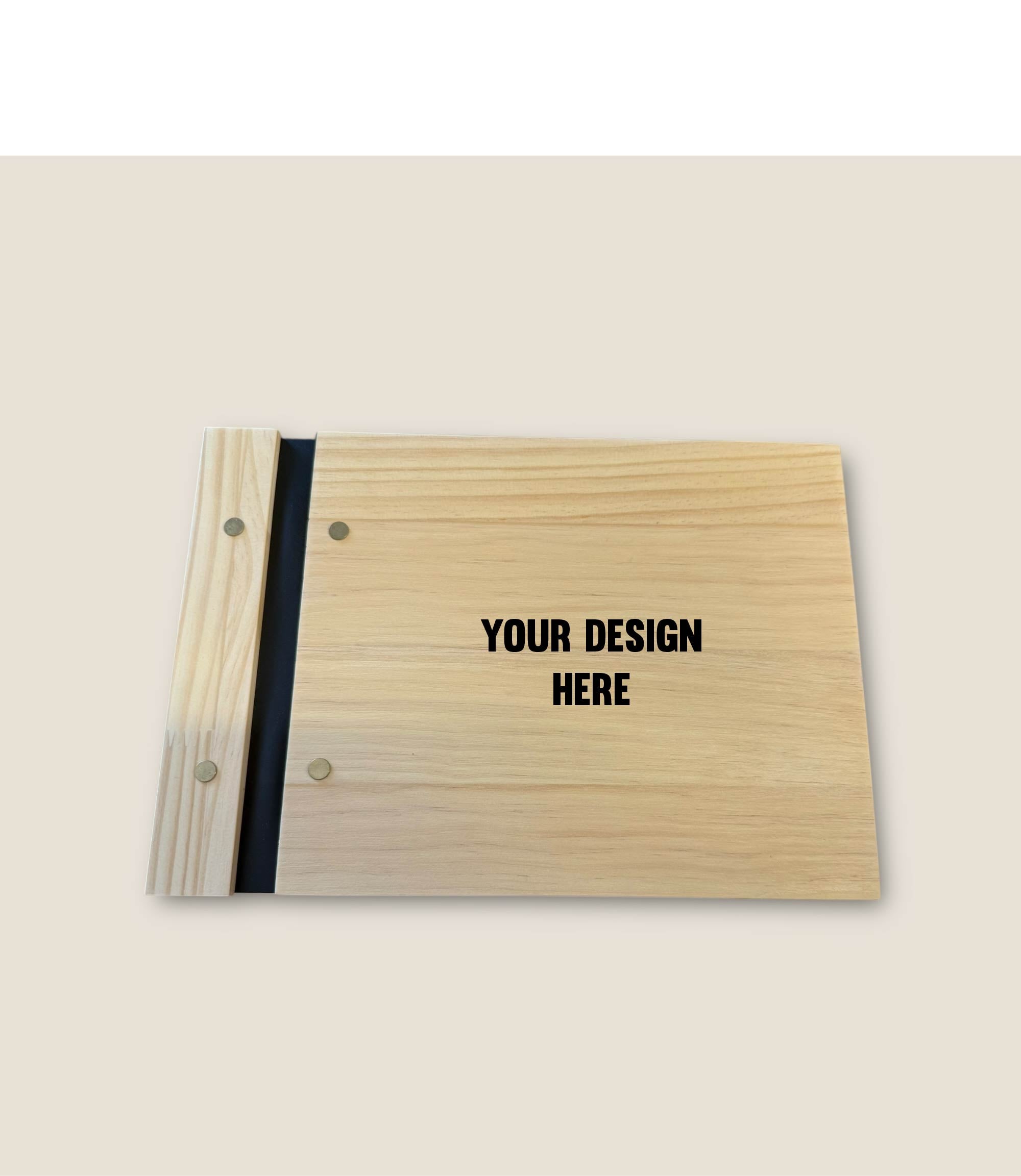 Wooden Guest Book