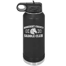 20 oz Blue, Black or Gray Water Bottle