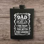 8 oz Metal Flask