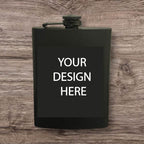 8 oz Metal Flask