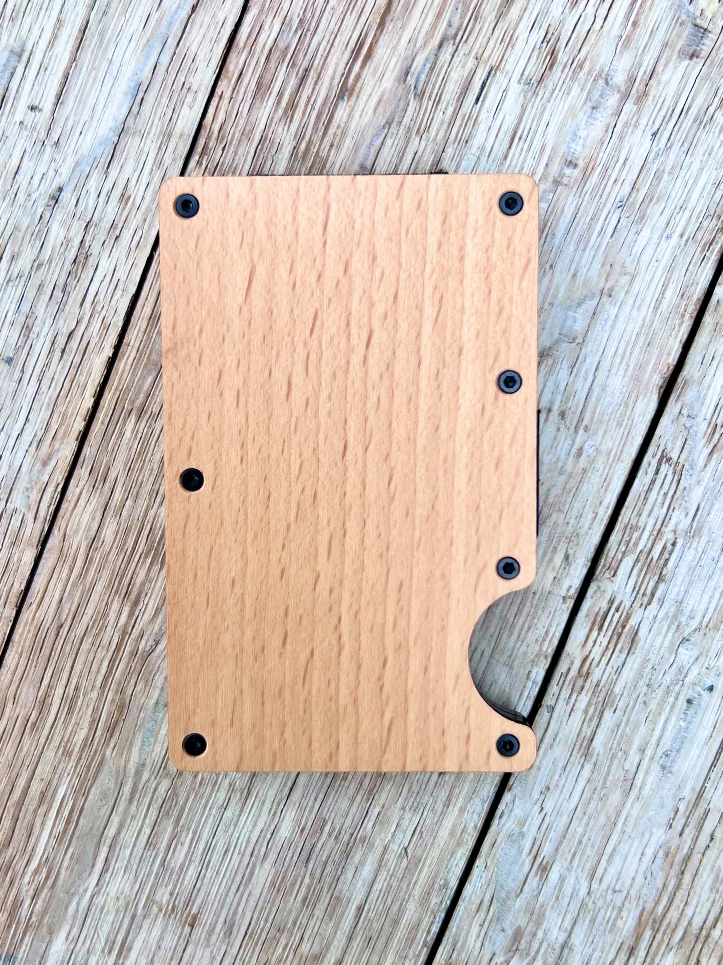 Wooden Minimalist Wallet