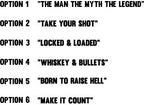 Bullet-Shaped Whiskey Stones